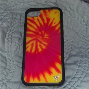 iPhone 6/7/8 Tye Dye Swirl Wildflower Phone Case